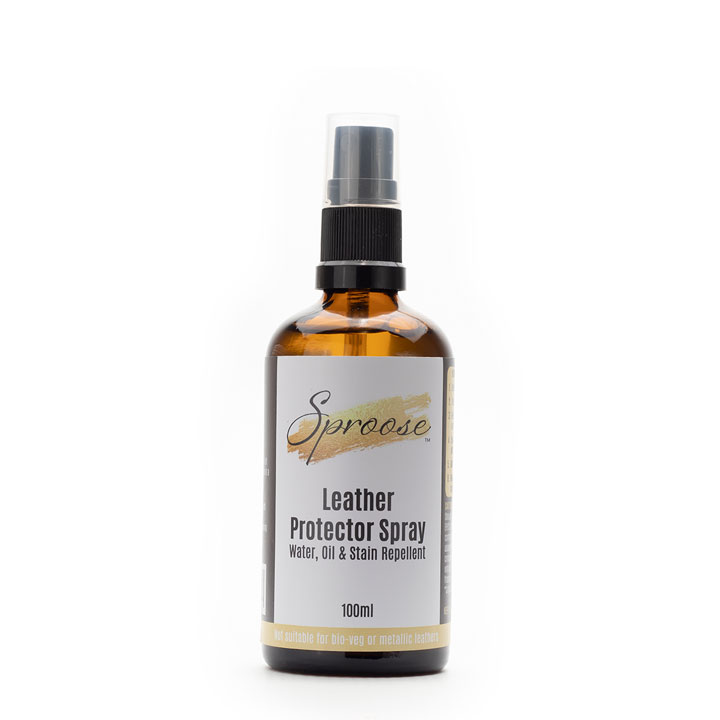 Leather water and stain on sale protector