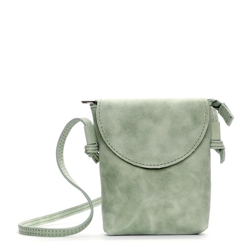 [b-sling-sim-ele-mint-gre] Simple Elegance (small) Sling Bag | mint green leather
