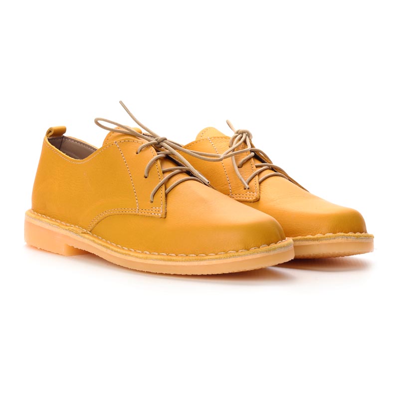 LADIES Vellies / Veldskoene Mustard Sproose